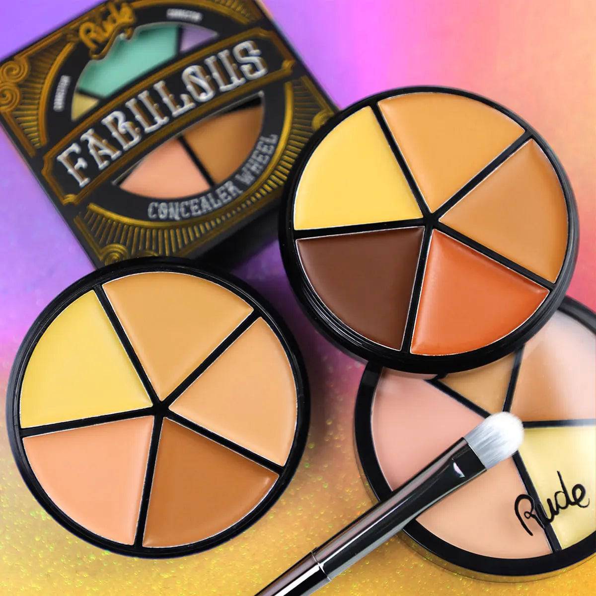 Rude Cosmetics - Fabulous Concealer Wheel - My Store