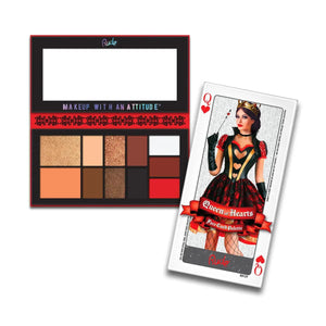 Rude Cosmetics - Face Card Palette - Queen of Hearts - My Store
