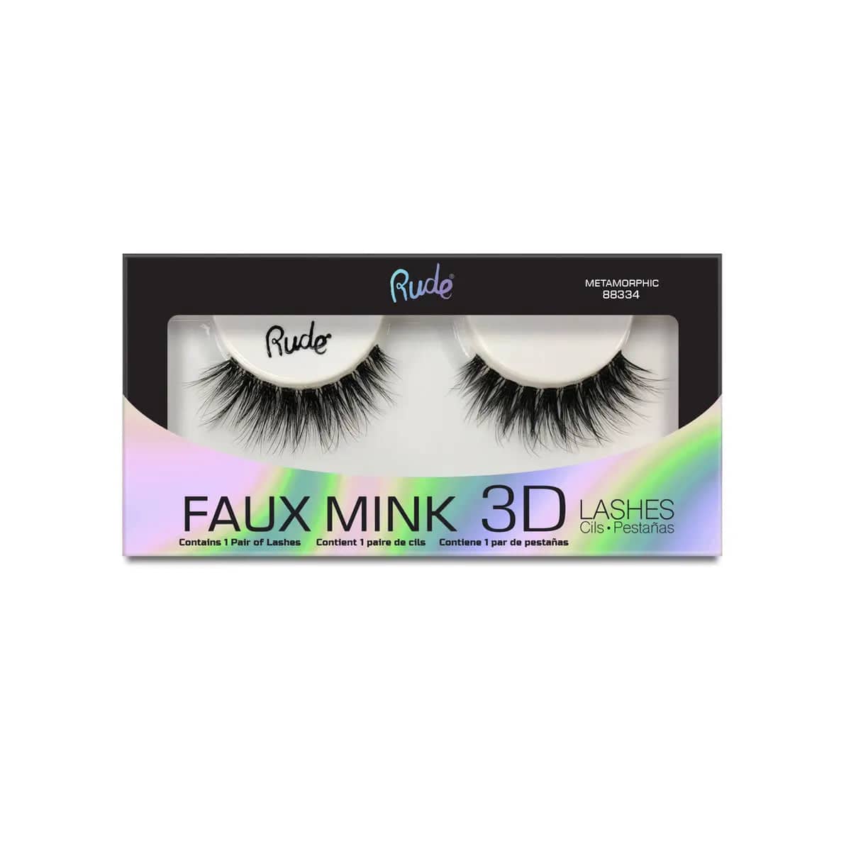 Rude Cosmetics - Faux Mink 3D Lashes - My Store