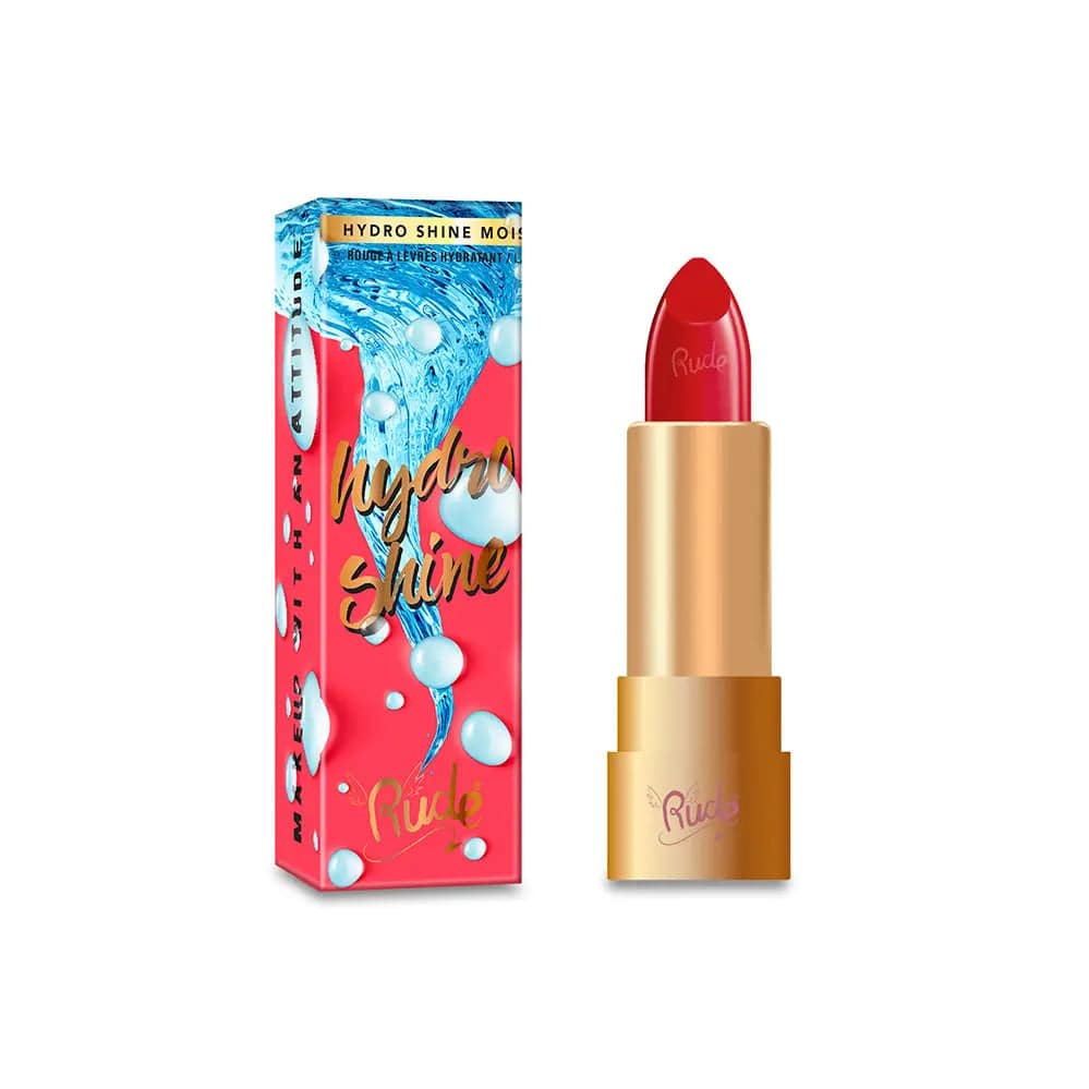 Rude Cosmetics - Hydro Shine Moisturizing Lipstick - My Store
