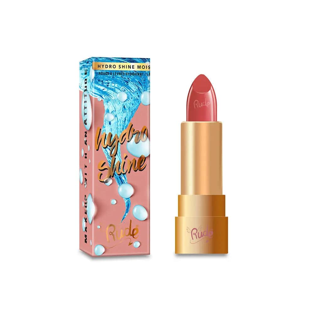 Rude Cosmetics - Hydro Shine Moisturizing Lipstick - My Store
