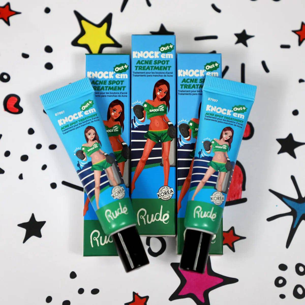 Rude Cosmetics - Knock'em Out Acne Spot Treatment - My Store