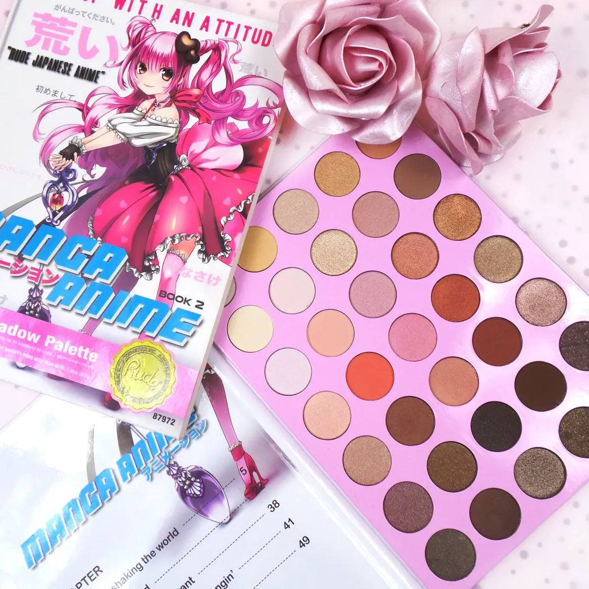 Rude Cosmetics - Manga Anime 35 Eyeshadow Palette - Book 2 - My Store