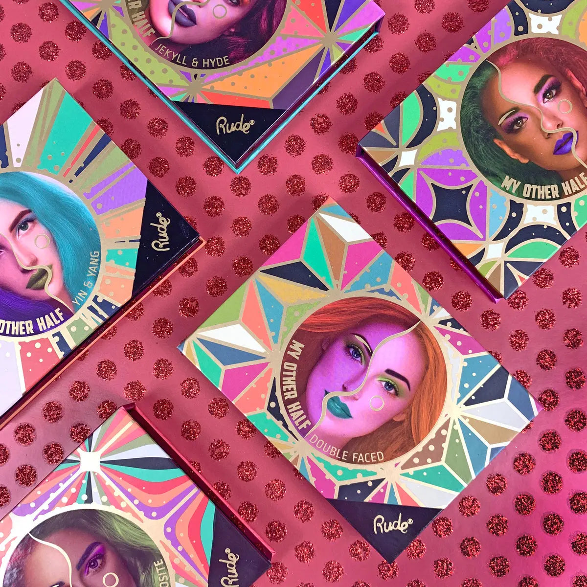 Rude Cosmetics - My Other Half Duo Shade Face Palette - My Store