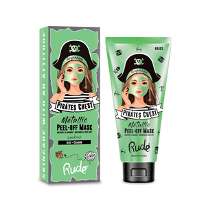 Rude Cosmetics - Pirates Chest Metallic Peel-off Mask - My Store