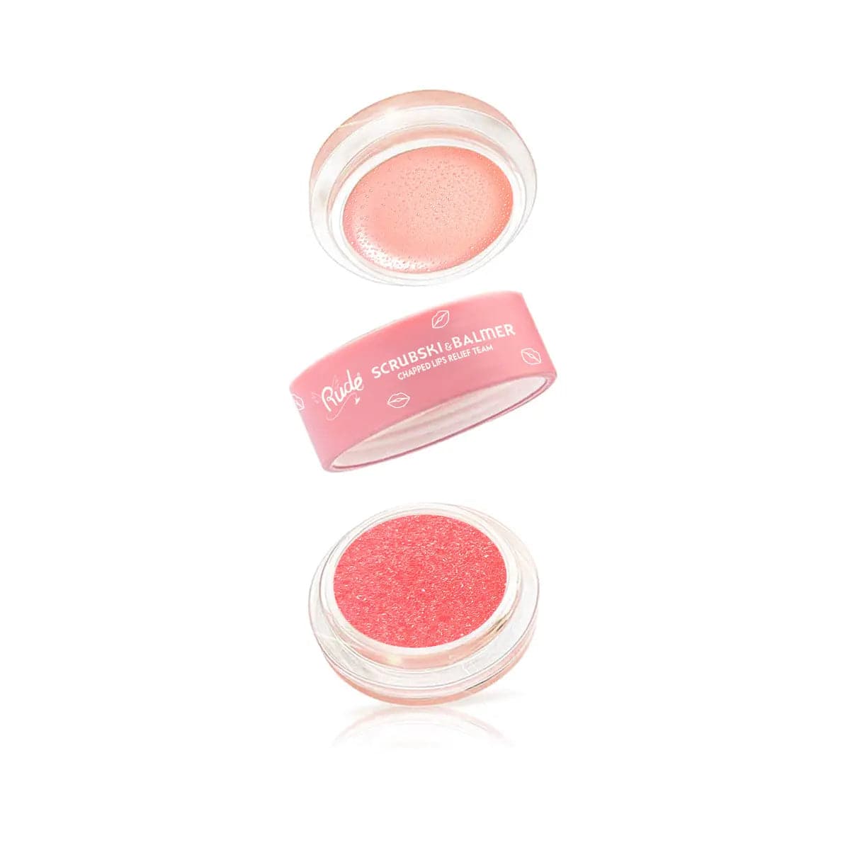Rude Cosmetics - Scrubski & Balmer Lip Exfoliator and Lip Balm - My Store