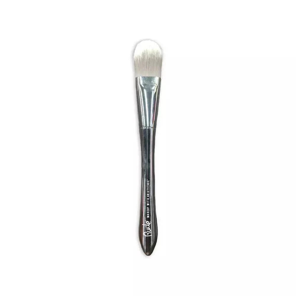 Rude Cosmetics - Silver Bullet Foundation Brush - Remington - My Store