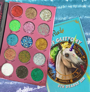 Rude Cosmetics - Sin of Glittony Glitter Palette - My Store