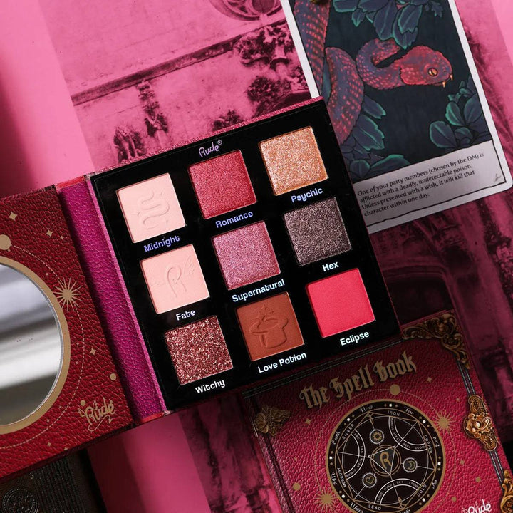 Rude Cosmetics - The Spell Book Smooth and Blendable Eyeshadow Palette - My Store