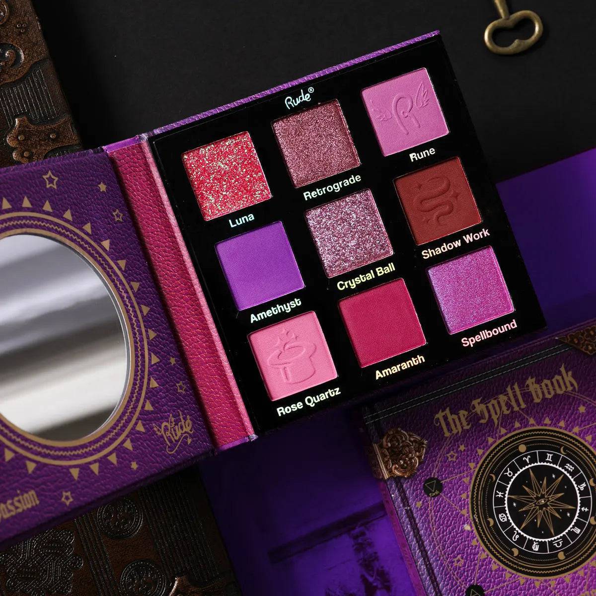 Rude Cosmetics - The Spell Book Smooth and Blendable Eyeshadow Palette - My Store