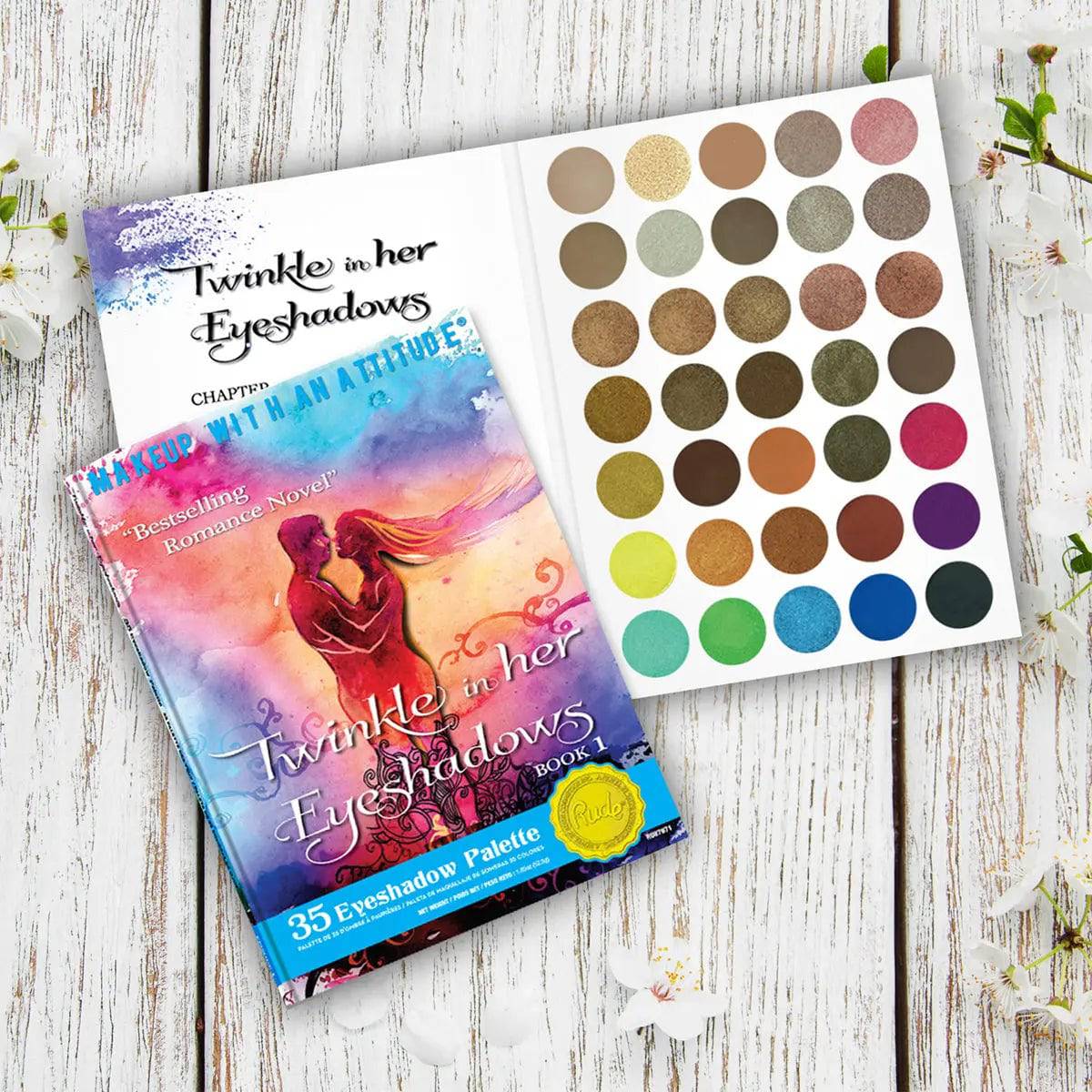 Rude Cosmetics - Twinkle In Her Eyeshadows 35 Eyeshadow Palette - Book 1 - My Store