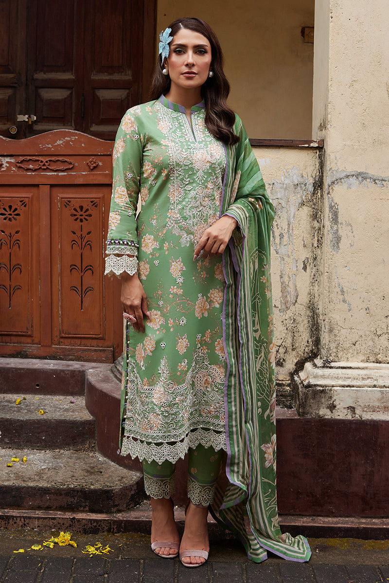 Saffira By Gulaal Unstitched 3 Piece Luxury Lawn Collection'2025-Nora