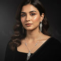 Zeesy Heirloom Shared Bloom Necklace Set