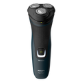 Philips - Shaver series 1000 Wet or Dry electric shaver S1121/40