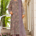 Sada Bahar Stitched 3 Piece Festive Emb Lawn Vol-02 Collection'2025-D-104-Plum