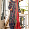 Sada Bahar Stitched 3 Piece Festive Emb Lawn Vol-01 Collection'2025-D-5302-Blue