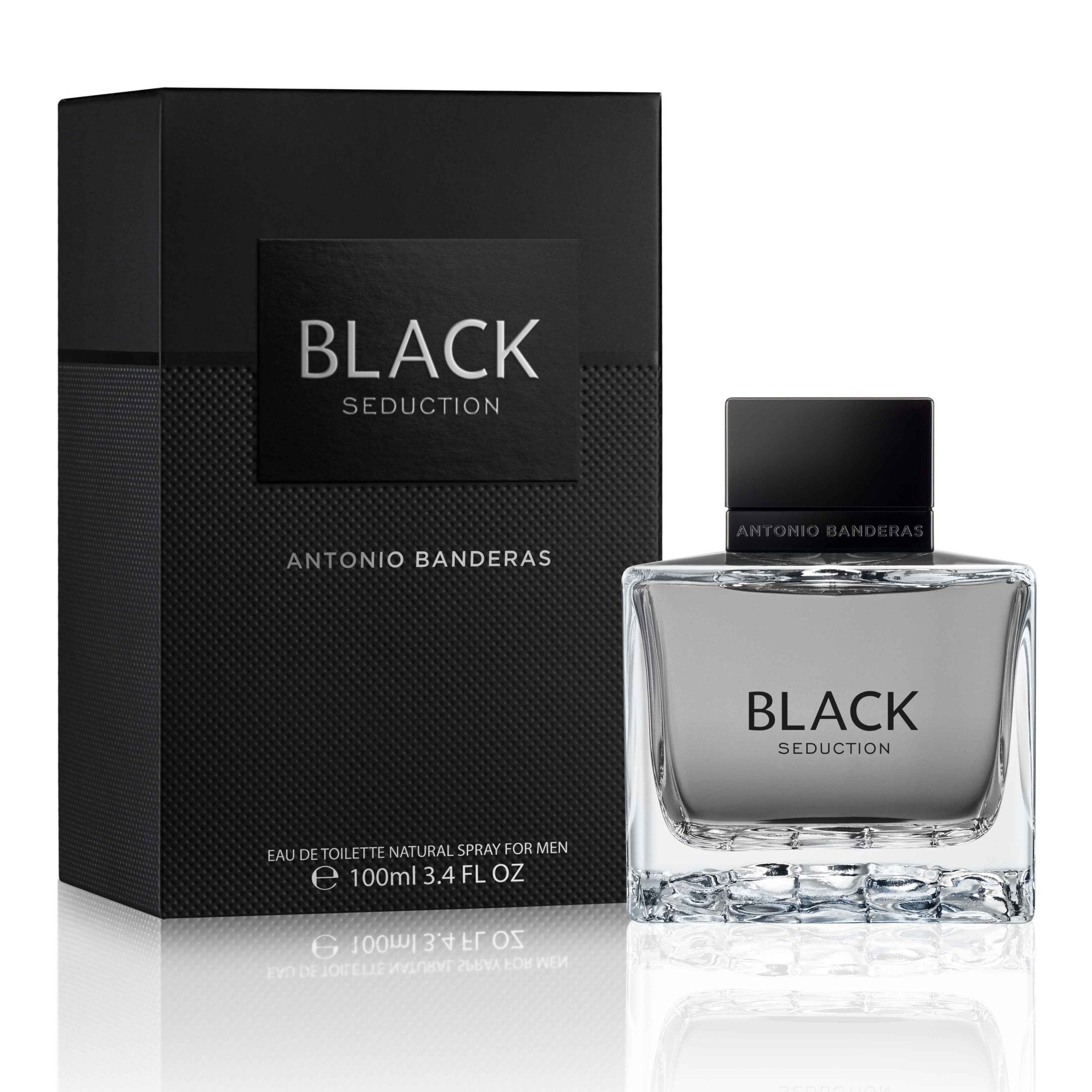 Antonio Banderas Seduction In Black Perfume For Men Eau De Toilette 100Ml