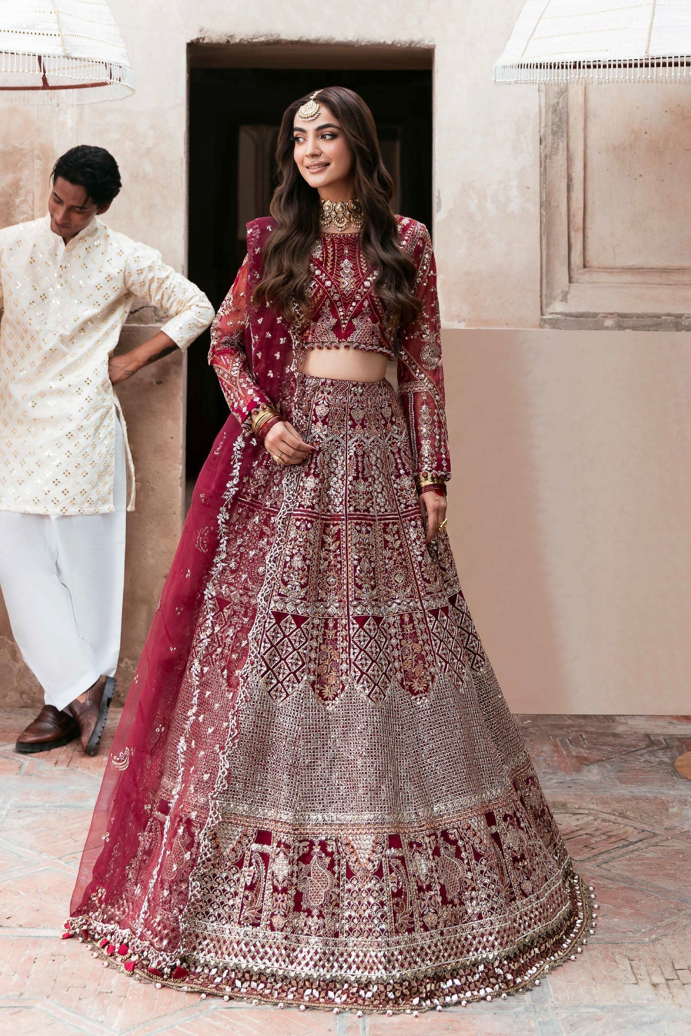 Mehfil Shagna by Ramsha Unstitched 3 Piece Festive Formals Collection'2025-SF-01-Gulrukh