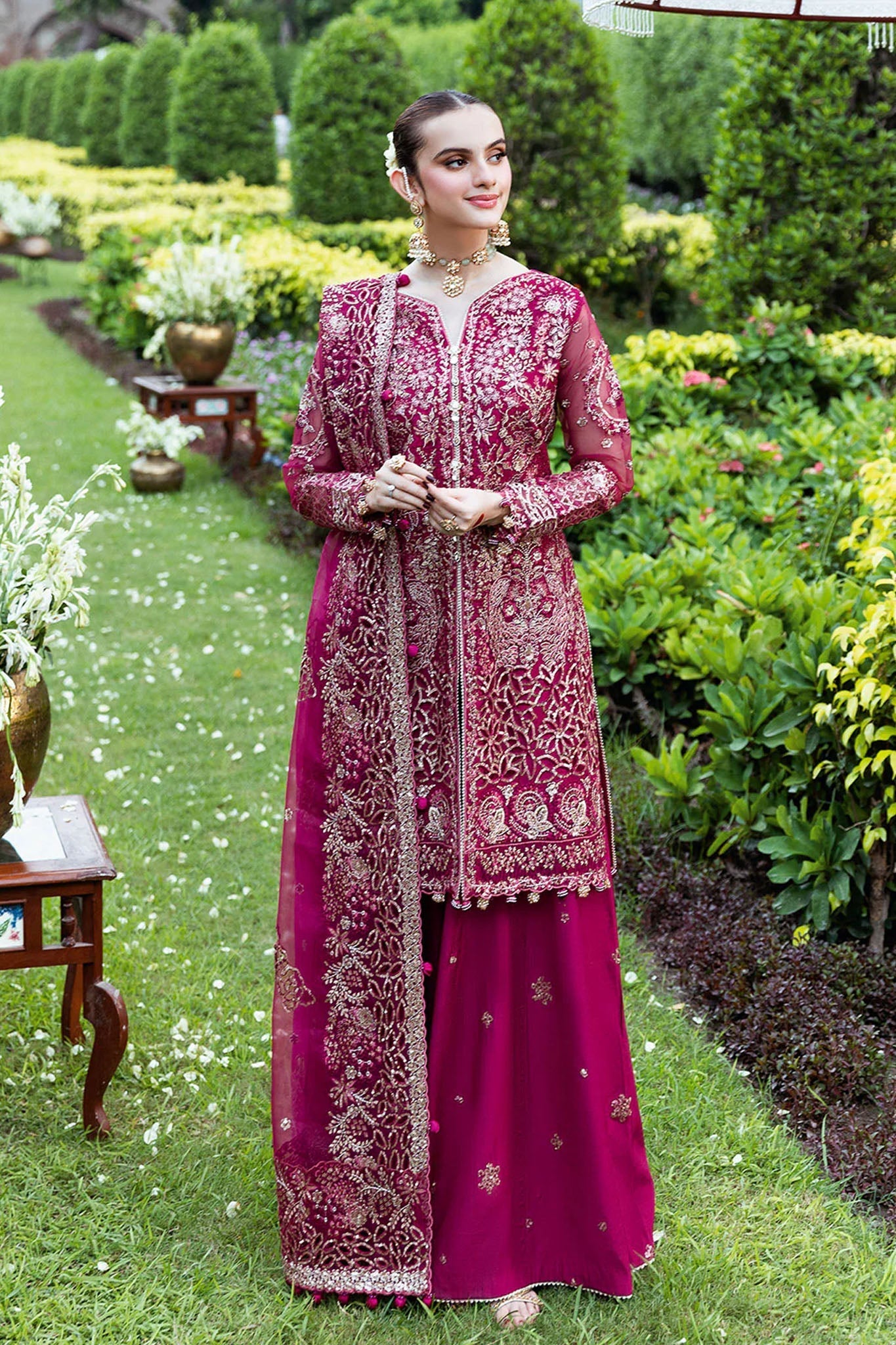 Mehfil Shagna by Ramsha Unstitched 3 Piece Festive Formals Collection'2025-SF-03-Maher