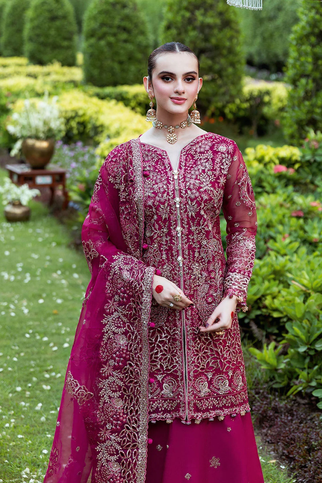 Mehfil Shagna by Ramsha Unstitched 3 Piece Festive Formals Collection'2025-SF-03-Maher