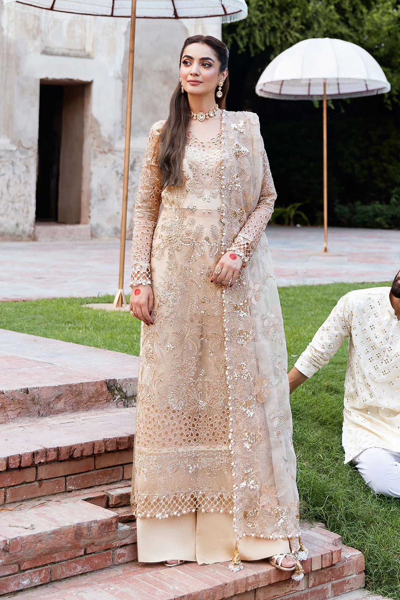 Mehfil Shagna by Ramsha Unstitched 3 Piece Festive Formals Collection'2025-SF-05-Sundal