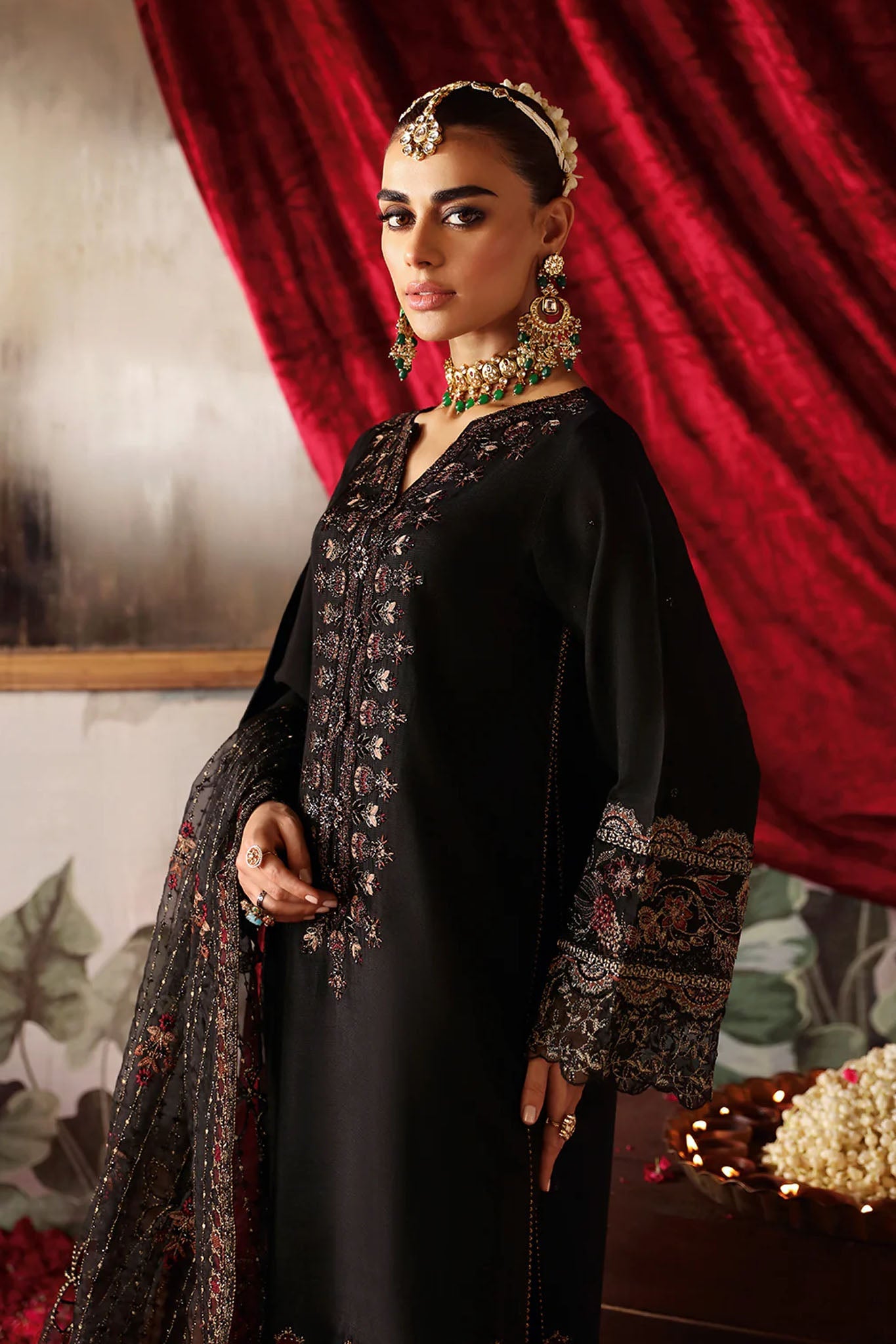 Shagna by Ramsha Unstitched 3 Piece Premium Raw Silk Collection'2025-S-05-Zareen