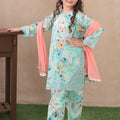 Muskurahatain By Shanzey Stitched 3 Piece Kids Lawn Suit-SHK-6404