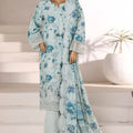 Signature By Sada Bahar Stitched 3 Piece Emb Khaddar Winter Collection'2025-SK-532-Turquoise