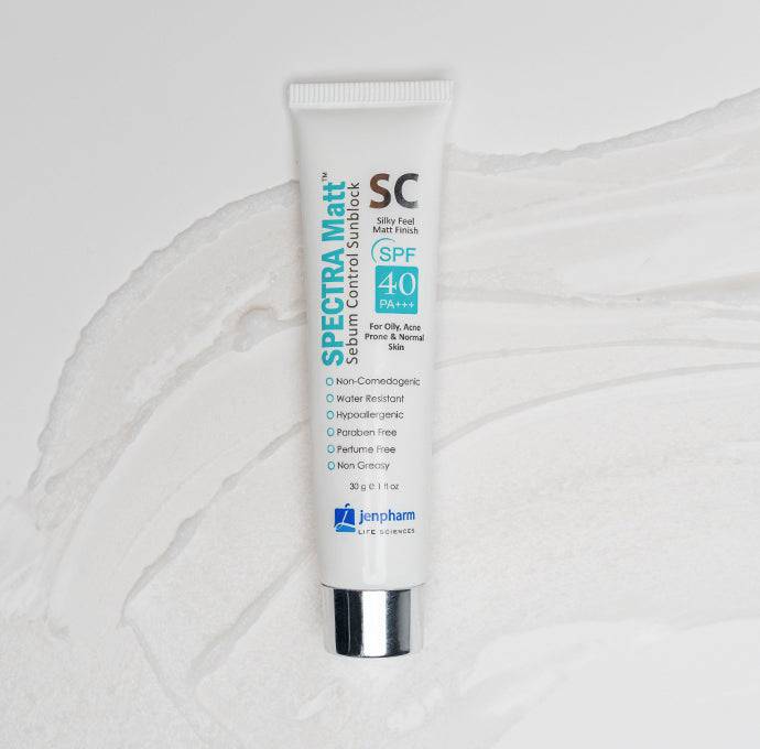 Jenpharm Spectra Matt Sebum Control Sunblock Spf40 30G - My Store