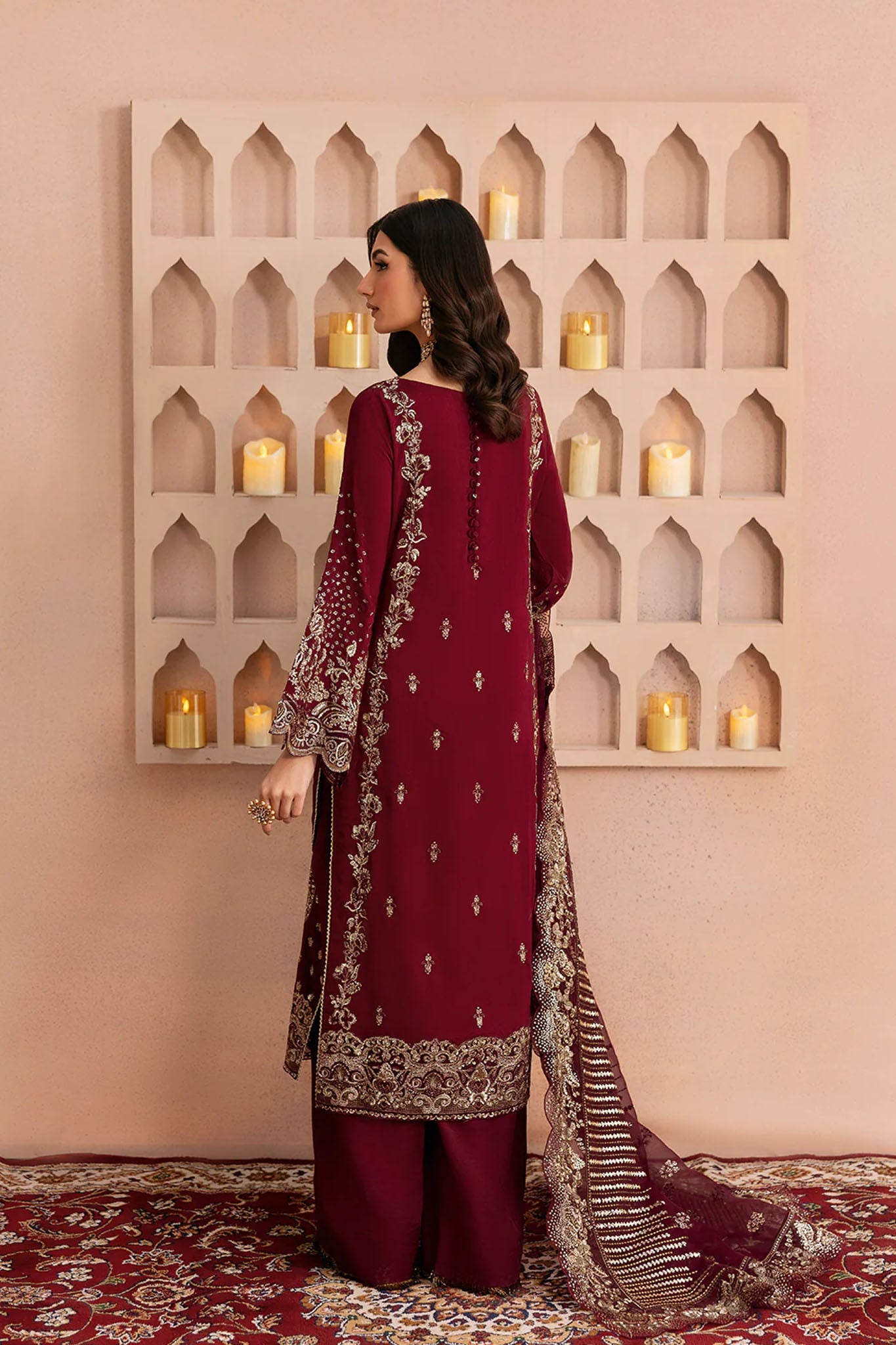 Shehnai by Ramsha Unstitched 3 Piece Raw Silk Vol- 01 Collection'2025-SS-102