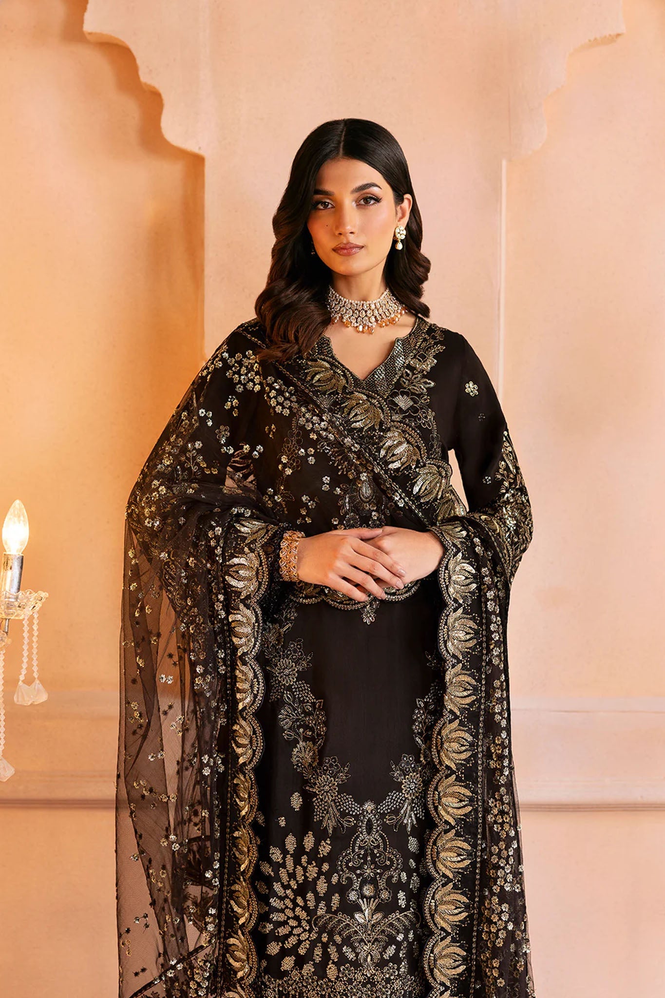 Shehnai by Ramsha Unstitched 3 Piece Raw Silk Vol- 01 Collection'2025-SS-105