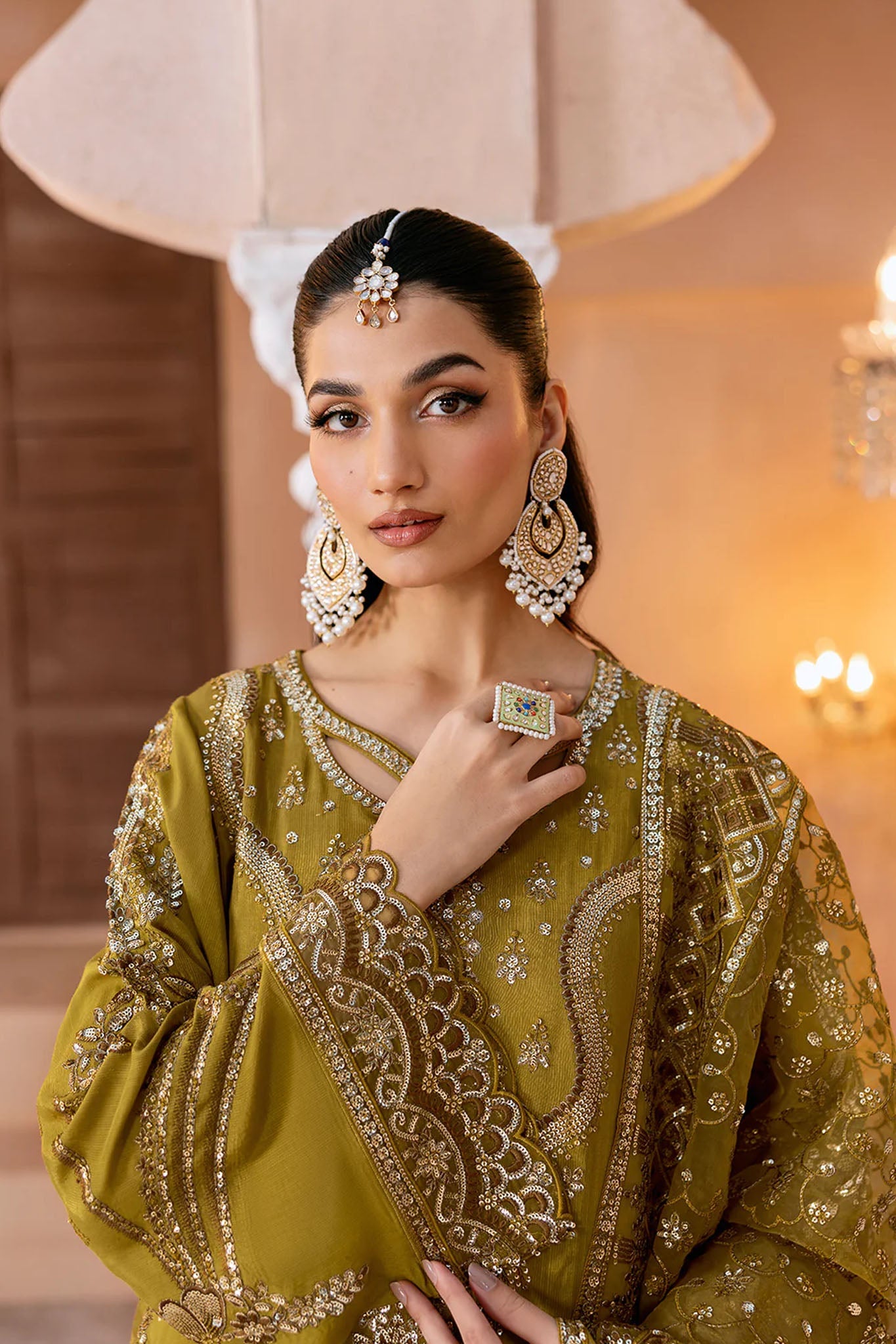 Shehnai by Ramsha Unstitched 3 Piece Raw Silk Vol- 01 Collection'2025-SS-106