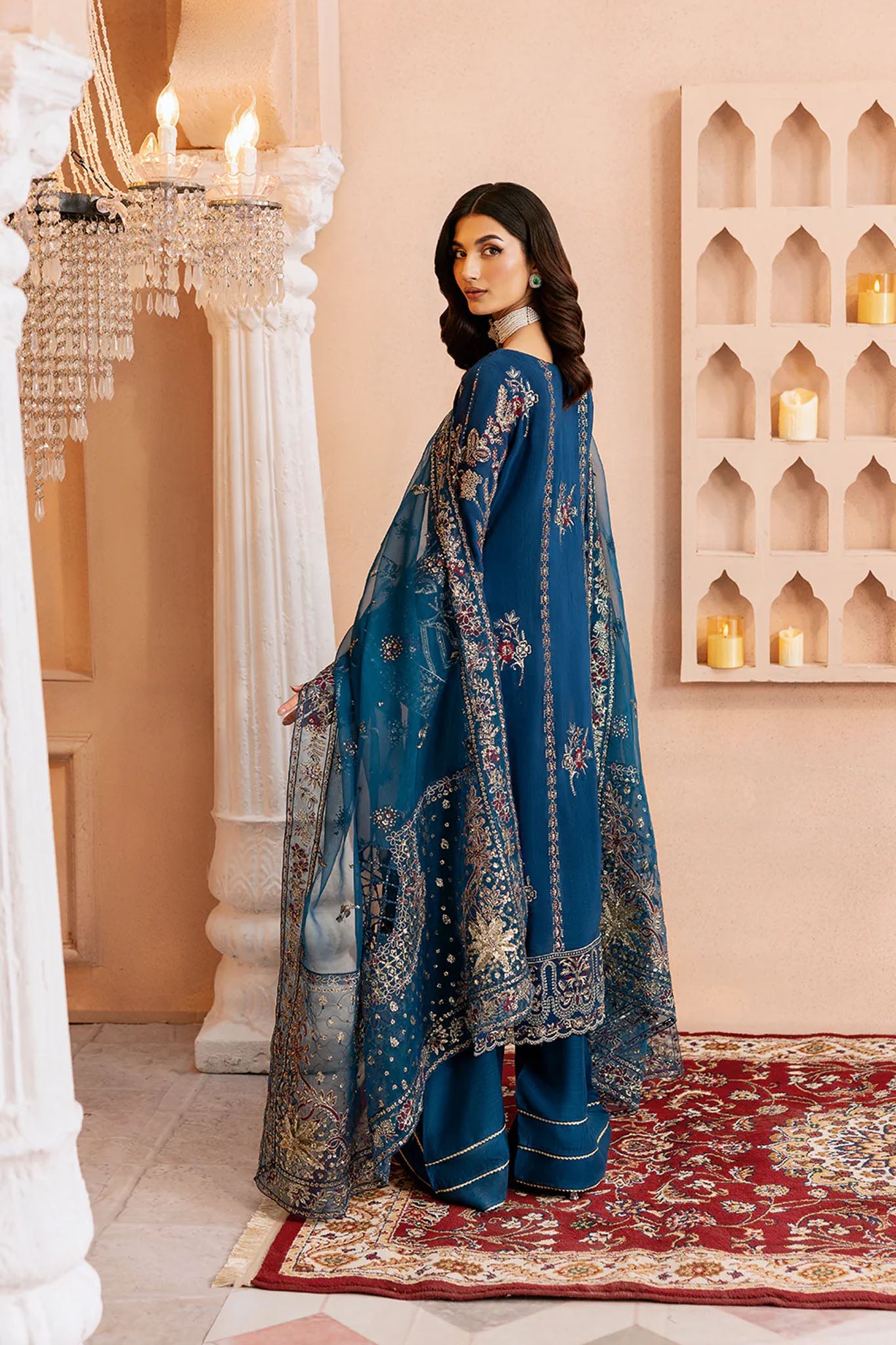 Shehnai by Ramsha Unstitched 3 Piece Raw Silk Vol- 01 Collection'2025-SS-107