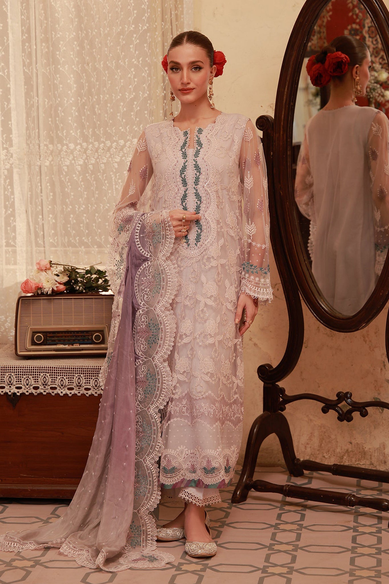 Sahar Unstitched 3 Piece Luxury Emb Festive Edit-SS1-26-FE-01