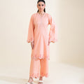 Sinopia Stitched 2 Piece Summer Women Suit-SSE26-026-Peach