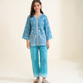 Sinopia Stitched 2 Piece Summer Kids Suit-SSK26-009-Sky Blue