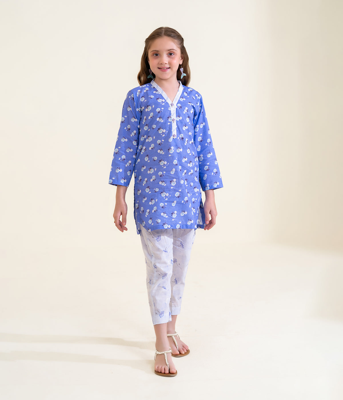 Har Din By Sinopia Stitched 2 Piece Printed Summer Lawn Kids Suit-SSK26-013-L-GRAPES