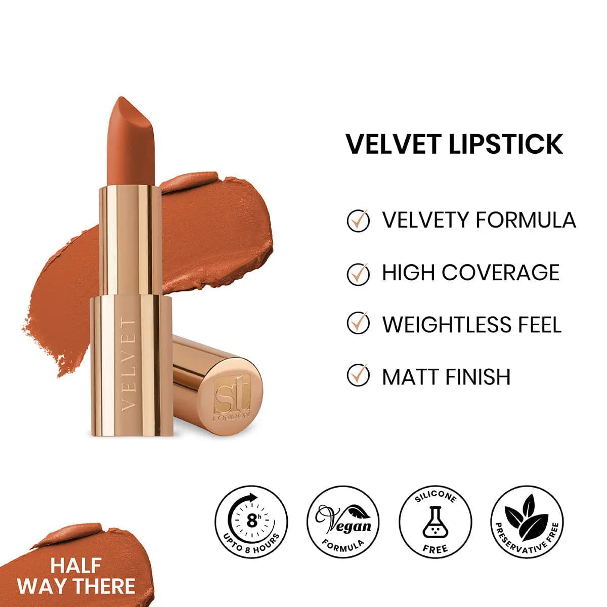 ST London - Velvet Ultra Matt Lipstick - Half way there - My Store