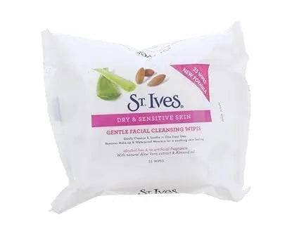 STIVES FACIAL CLEANSING WIPES DRY & SENSITIVE SKIN 35'S - My Store