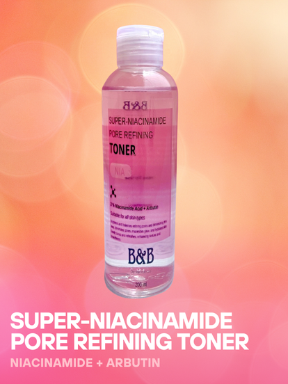 B&B Derma - Super-Niacinamide Pore Refining Toner
