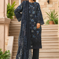 Sada Bahar Stitched 3 Piece Cutwork Chikankari Collection'2025-CKP-02-Black