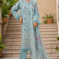 Sada Bahar Stitched 3 Piece Cutwork Chikankari Collection'2025-CKP-02-Sky