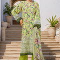 Sada Bahar Stitched 3 Piece Cutwork Chikankari Vol-02 Collection'2025-CKP-Pista Green