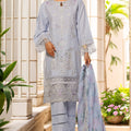 Sada Bahar Stitched 3 Piece Luxury Emb Spring Vol-03 Collection-LEL3-MK-39-Sky