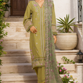 Sada Bahar Stitched 3 Piece Luxury Emb Spring Vol-06 Collection'2025-LEL6-MK-48-Green