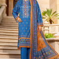 Sada Bahar Stitched 3 Piece Printed Cambric Vol-01 Collection'2025-11425-BLUE