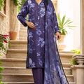Sada Bahar Stitched 3 Piece Printed Cambric Vol-01 Collection'2025-248-BLUE