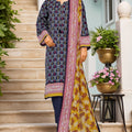 Sada Bahar Stitched 3 Piece Printed Lawn Vol-02 Collection'2025-PR-336-Navy Blue