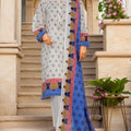 Sada Bahar Stitched 3 Piece Printed Lawn Vol-02 Collection'2025-PR-326-White