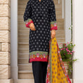 Sada Bahar Stitched 3 Piece Printed Lawn Vol-02 Collection'2025-PR-330-Black
